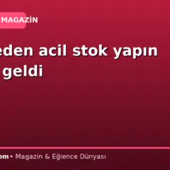 17 ülkeden acil stok yapın çağrısı geldi