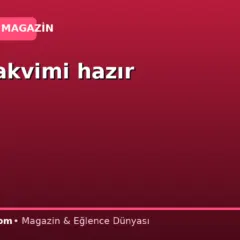 2027 takvimi hazır