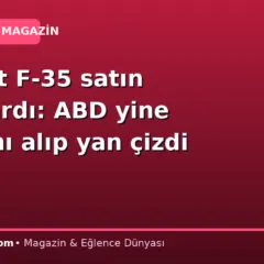 36 adet F-35 satın almışlardı: ABD yine parasını alıp yan çizdi