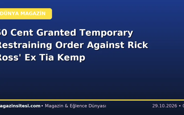50 Cent Granted Temporary Restraining Order Against Rick Ross’ Ex Tia Kemp