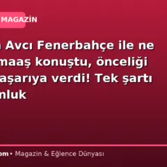Abdullah Avcı Fenerbahçe ile ne süre ne maaş konuştu, önceliği sportif başarıya verdi! Tek şartı şampiyonluk