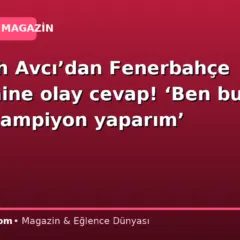 Abdullah Avcı’dan Fenerbahçe yönetimine olay cevap! ‘Ben bu takımı şampiyon yaparım’