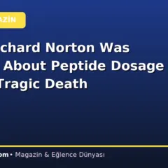 Actor Richard Norton Was Warned About Peptide Dosage Before Tragic Death