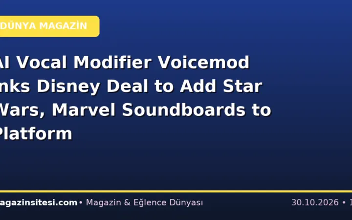 AI Vocal Modifier Voicemod Inks Disney Deal to Add Star Wars, Marvel Soundboards to Platform