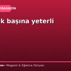 “Aşk tek başına yeterli değil”