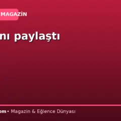 Aşklarını paylaştı