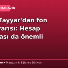 AKP’li Tayyar’dan fon krizi uyarısı: Hesap sorulması da önemli