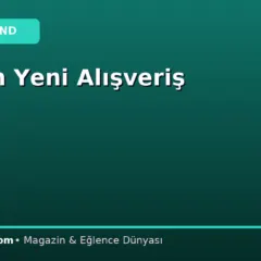 Alo’nun Yeni Alışveriş Rotası