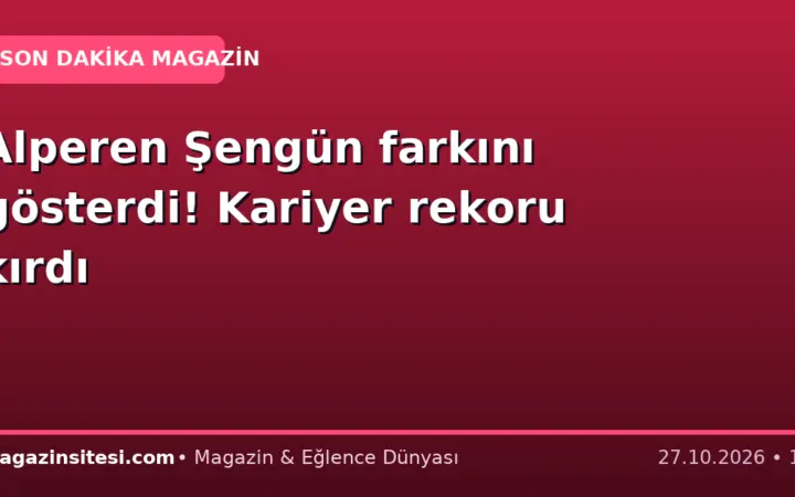 Alperen Şengün farkını gösterdi! Kariyer rekoru kırdı