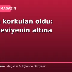 Altında korkulan oldu: Kritik seviyenin altına düştü