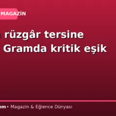 Altında rüzgâr tersine döndü: Gramda kritik eşik kırıldı