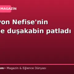 Şampiyon Nefise’nin yüzünde duşakabin patladı