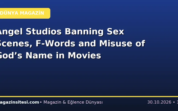 Angel Studios Banning Sex Scenes, F-Words and Misuse of God’s Name in Movies