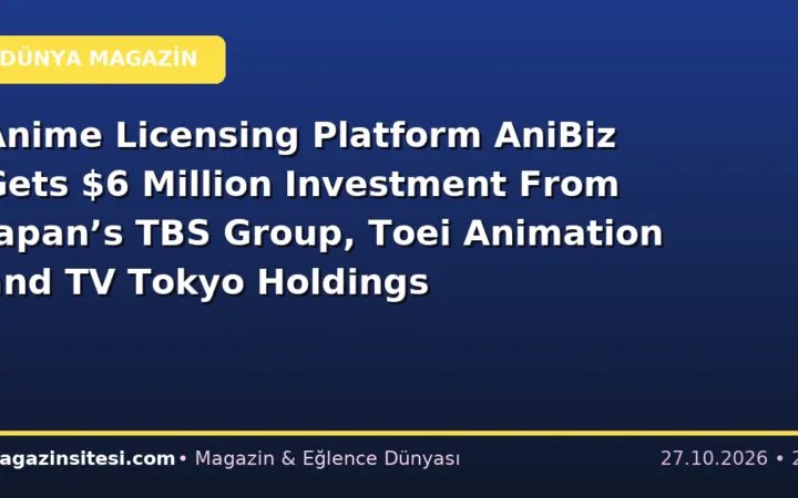 Anime Licensing Platform AniBiz Gets $6 Million Investment From Japan’s TBS Group, Toei Animation and TV Tokyo Holdings