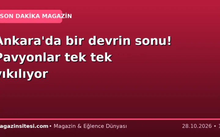 Ankara’da bir devrin sonu! Pavyonlar tek tek yıkılıyor