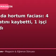 Antalya’da hortum faciası: 4 işçi hayatını kaybetti, 1 işçi yaralandı