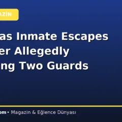 Arkansas Inmate Escapes Jail After Allegedly Attacking Two Guards