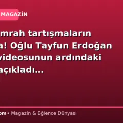 Şarkıcı Emrah tartışmaların odağında! Oğlu Tayfun Erdoğan ‘metro’ videosunun ardındaki gerçeği açıkladı…