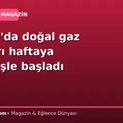 Avrupa’da doğal gaz fiyatları haftaya yükselişle başladı