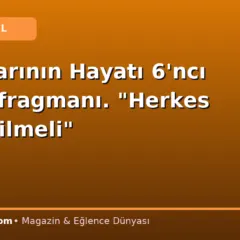 Başkalarının Hayatı 6’ncı bölüm fragmanı. “Herkes bunu bilmeli”