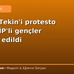 Bakan Tekin’i protesto eden TİP’li gençler tahliye edildi