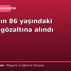 Başkanın 86 yaşındaki babası gözaltına alındı