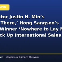 ‘Beef’ Actor Justin H. Min’s ‘Journey There,’ Hong Sangsoo’s Locarno Winner ‘Nowhere to Lay My Eyes’ Rack Up International Sales for Finecut