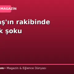 Beşiktaş’ın rakibinde sakatlık şoku