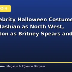 Best Celebrity Halloween Costumes: Kim Kardashian as North West, Paris Hilton as Britney Spears and More