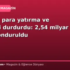 Binance para yatırma ve çekmeyi durdurdu: 2,54 milyar dolar donduruldu