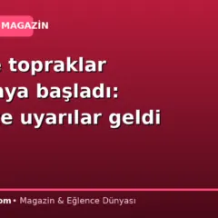Bir ilde topraklar yarılmaya başladı: Valilikte uyarılar geldi