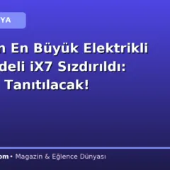 BMW’nin En Büyük Elektrikli SUV Modeli iX7 Sızdırıldı: 2027’de Tanıtılacak!
