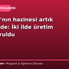 Brezilya’nın hazinesi artık Türkiye’de: İki ilde üretim üssü kuruldu