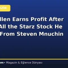 Byron Allen Earns Profit After Selling All the Starz Stock He Bought From Steven Mnuchin