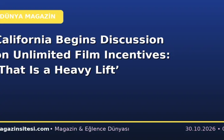 California Begins Discussion on Unlimited Film Incentives: ‘That Is a Heavy Lift’