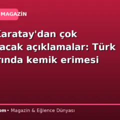 Canan Karatay’dan çok konuşulacak açıklamalar: Türk kadınlarında kemik erimesi olmaz!