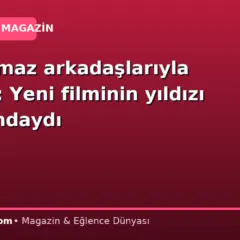 Cem Yılmaz arkadaşlarıyla buluştu: Yeni filminin yıldızı da yanındaydı