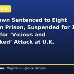 Chris Brown Sentenced to Eight Months in Prison, Suspended for 12 Months, for ‘Vicious and Unprovoked’ Attack at U.K. Nightclub