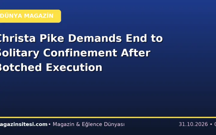 Christa Pike Demands End to Solitary Confinement After Botched Execution