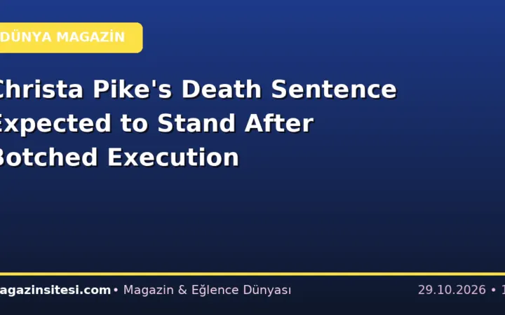 Christa Pike’s Death Sentence Expected to Stand After Botched Execution