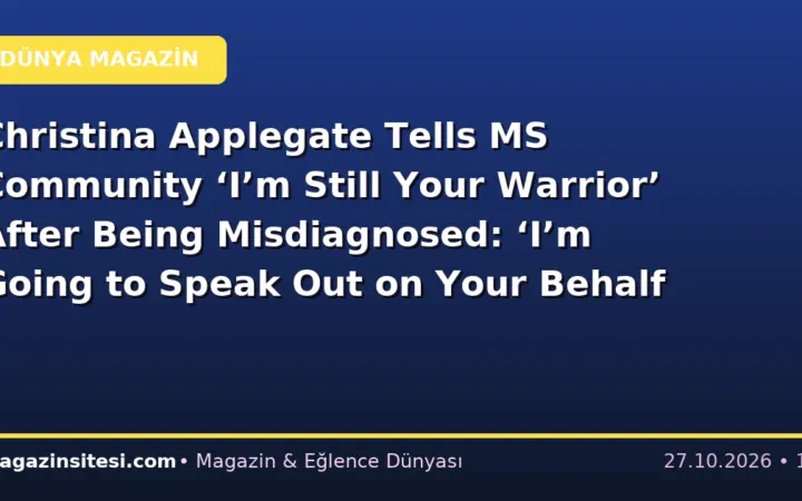 Christina Applegate Tells MS Community ‘I’m Still Your Warrior’ After Being Misdiagnosed: ‘I’m Going to Speak Out on Your Behalf Forever’