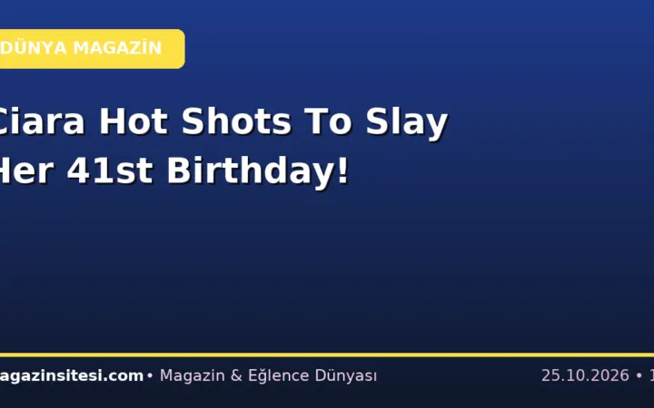 Ciara Hot Shots To Slay Her 41st Birthday!