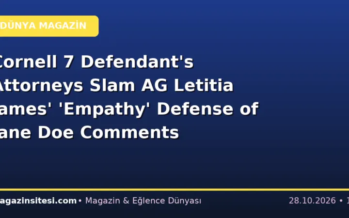 Cornell 7 Defendant’s Attorneys Slam AG Letitia James’ ‘Empathy’ Defense of Jane Doe Comments
