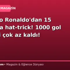 Cristiano Ronaldo’dan 15 dakikada hat-trick! 1000 gol hedefini çok az kaldı!