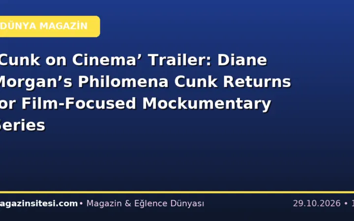 ‘Cunk on Cinema’ Trailer: Diane Morgan’s Philomena Cunk Returns for Film-Focused Mockumentary Series