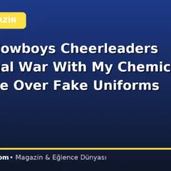 Dallas Cowboys Cheerleaders Win Legal War With My Chemical Romance Over Fake Uniforms