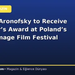 Darren Aronofsky to Receive Director’s Award at Poland’s Camerimage Film Festival