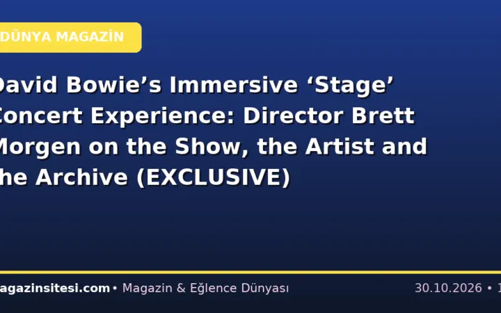 David Bowie’s Immersive ‘Stage’ Concert Experience: Director Brett Morgen on the Show, the Artist and the Archive (EXCLUSIVE)