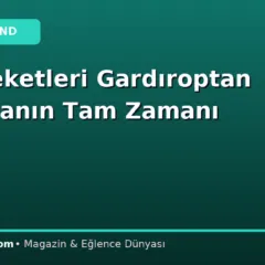 Deri Ceketleri Gardıroptan Çıkarmanın Tam Zamanı