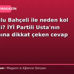 Dervişoğlu Bahçeli ile neden kol kola girdi? İYİ Partili Usta’nın paylaşımına dikkat çeken cevap